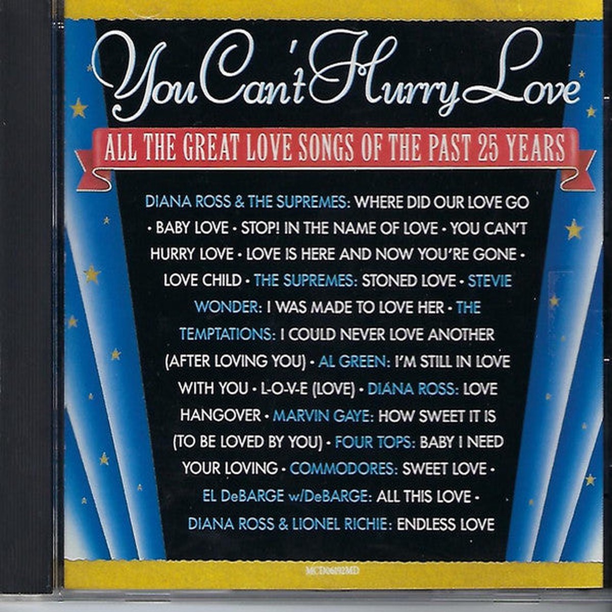 Various - You Can't Hurry Love (All The Great Love Songs Of The Past 25 Years) (CD, VG+)