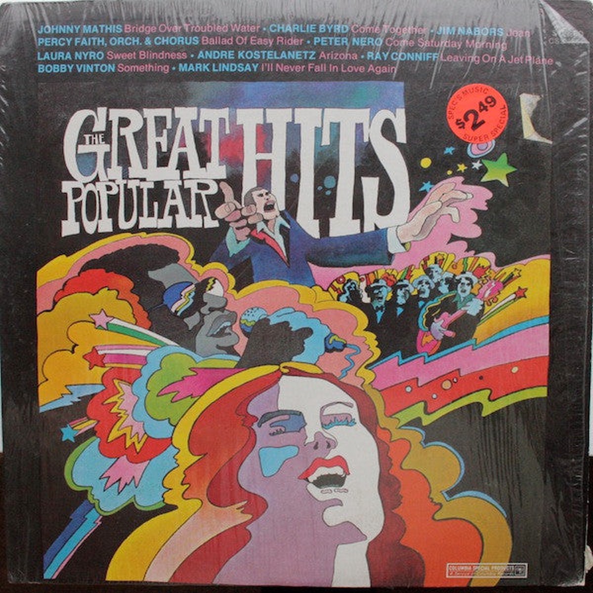 Various - The Great Popular Hits (Vinyl, VG+)