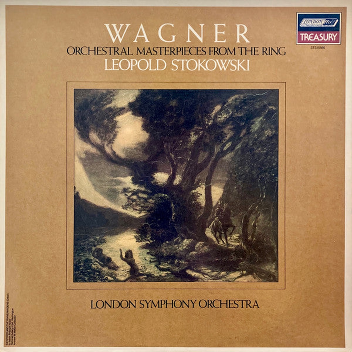Wagner, Stokowski, London Symphony Orchestra - Orchestral Masterpieces From The Ring (Vinyl, VG+)