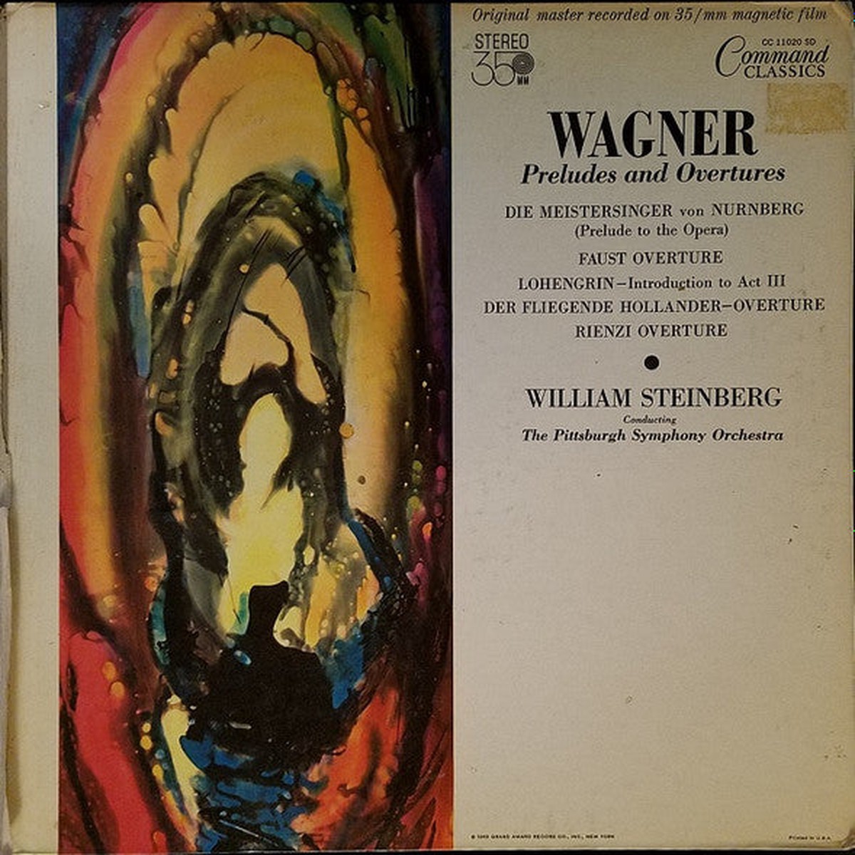 Wagner - William Steinberg, The Pittsburgh Symphony Orchestra* - Preludes And Overtures (Vinyl, NM or M-)