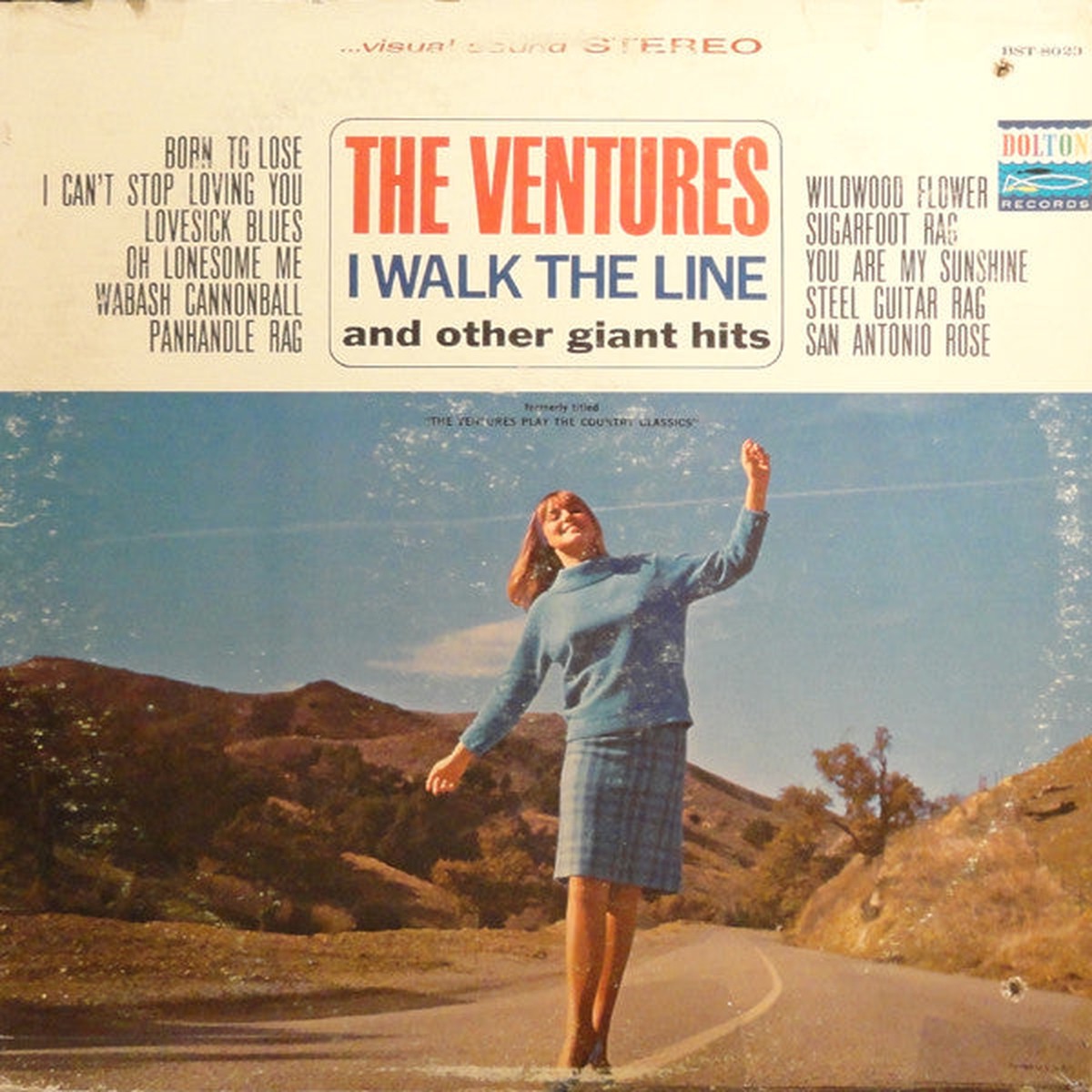 Ventures - I Walk The Line And Other Giant Hits Aka The Ventures Play The Country Classics (Vinyl, VG)