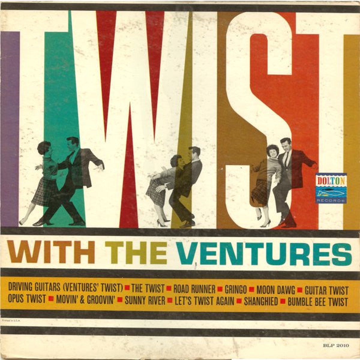 Ventures - Twist With The Ventures (Vinyl, G+)