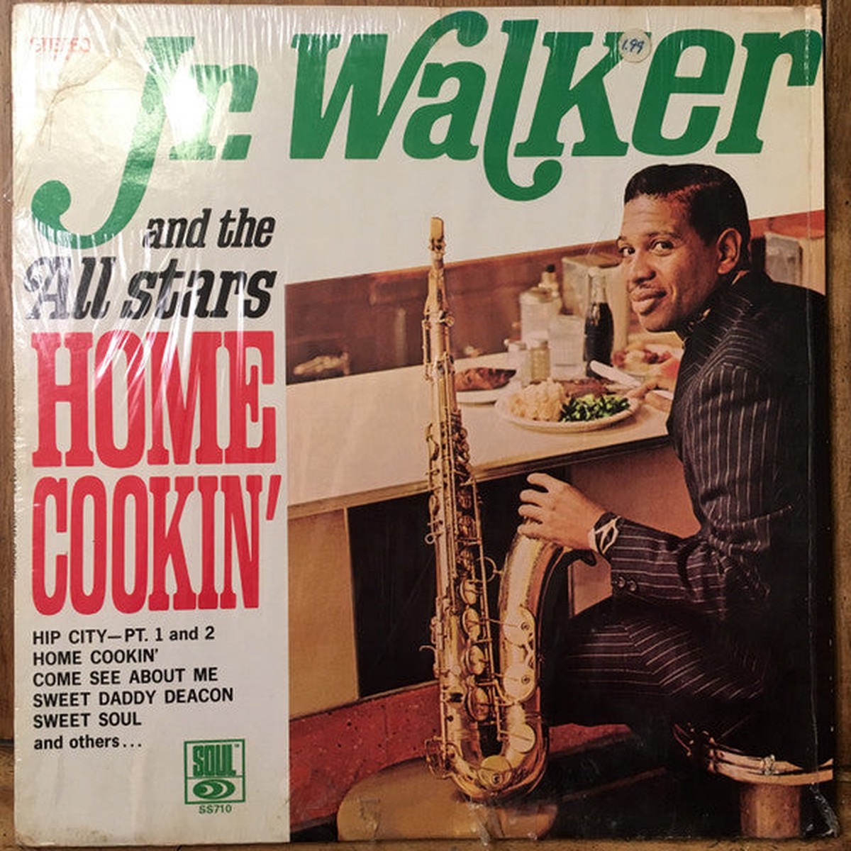 Walker, Jr. And The All Stars - Home Cookin' (Vinyl, VG+)