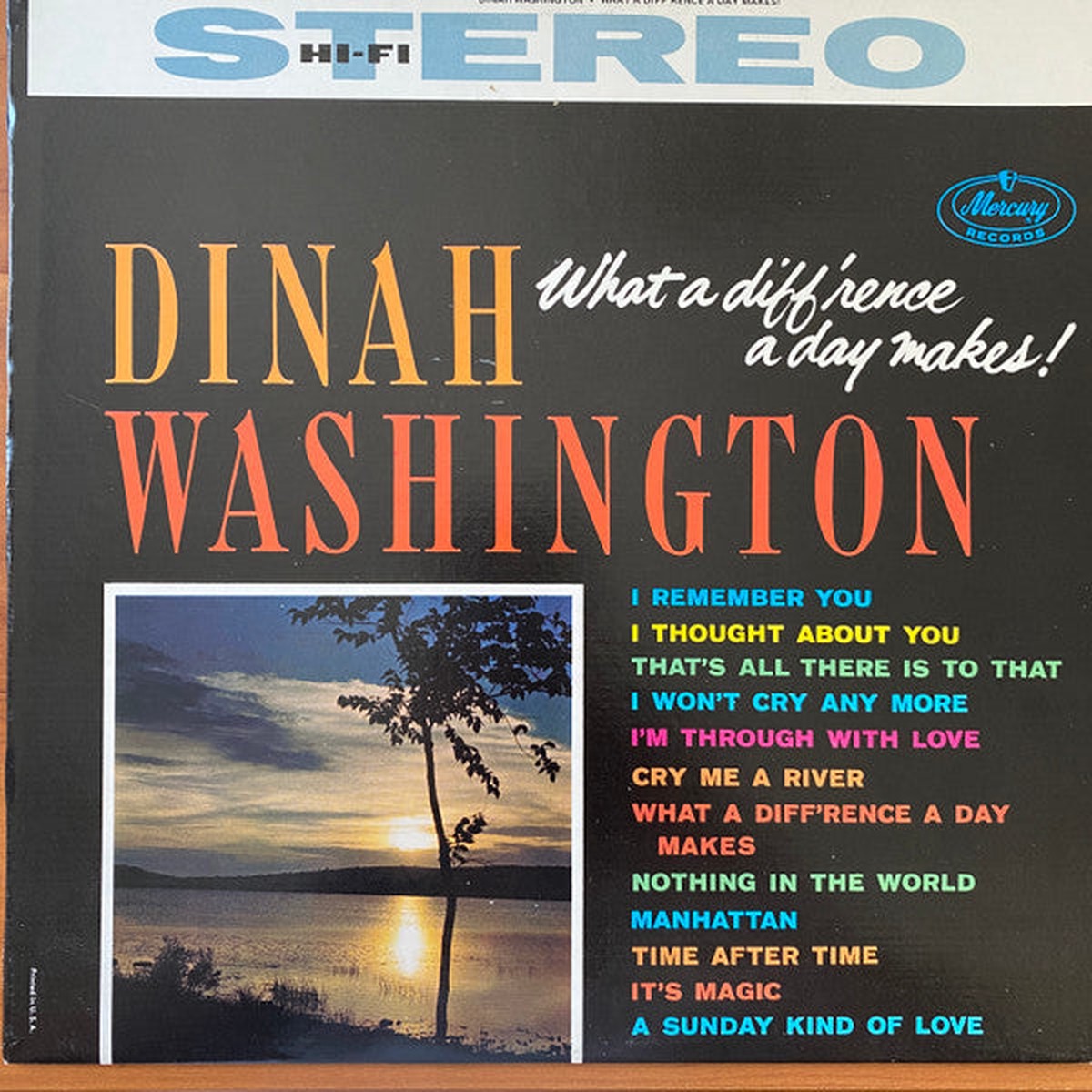 Washington, Dinah - What A Diff'rence A Day Makes! (Vinyl, VG+)