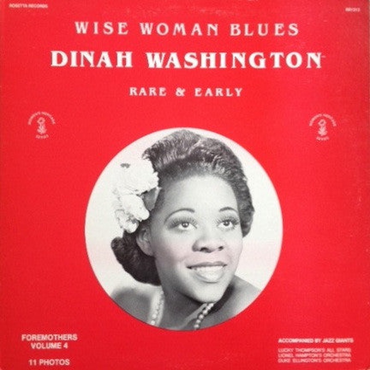Washington, Dinah - Wise Woman Blues (Rare & Early) (Vinyl, M)