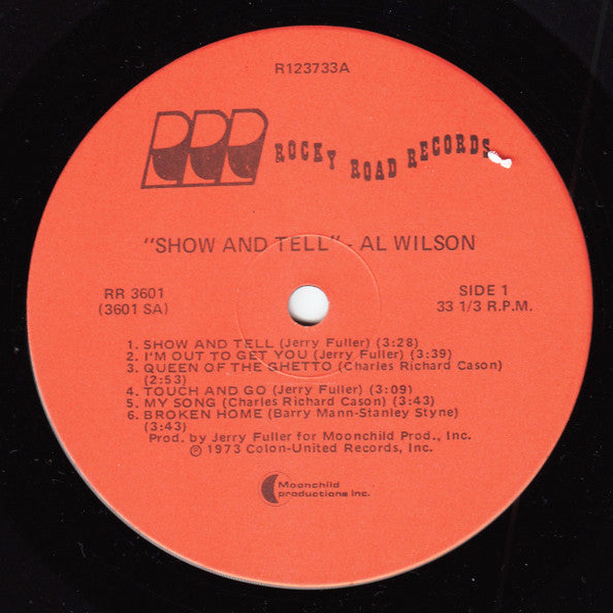 Wilson, Al - Show And Tell (Vinyl, VG)