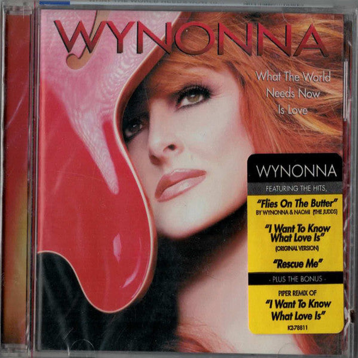 Wynonna - What The World Needs Now Is Love (CD, VG)