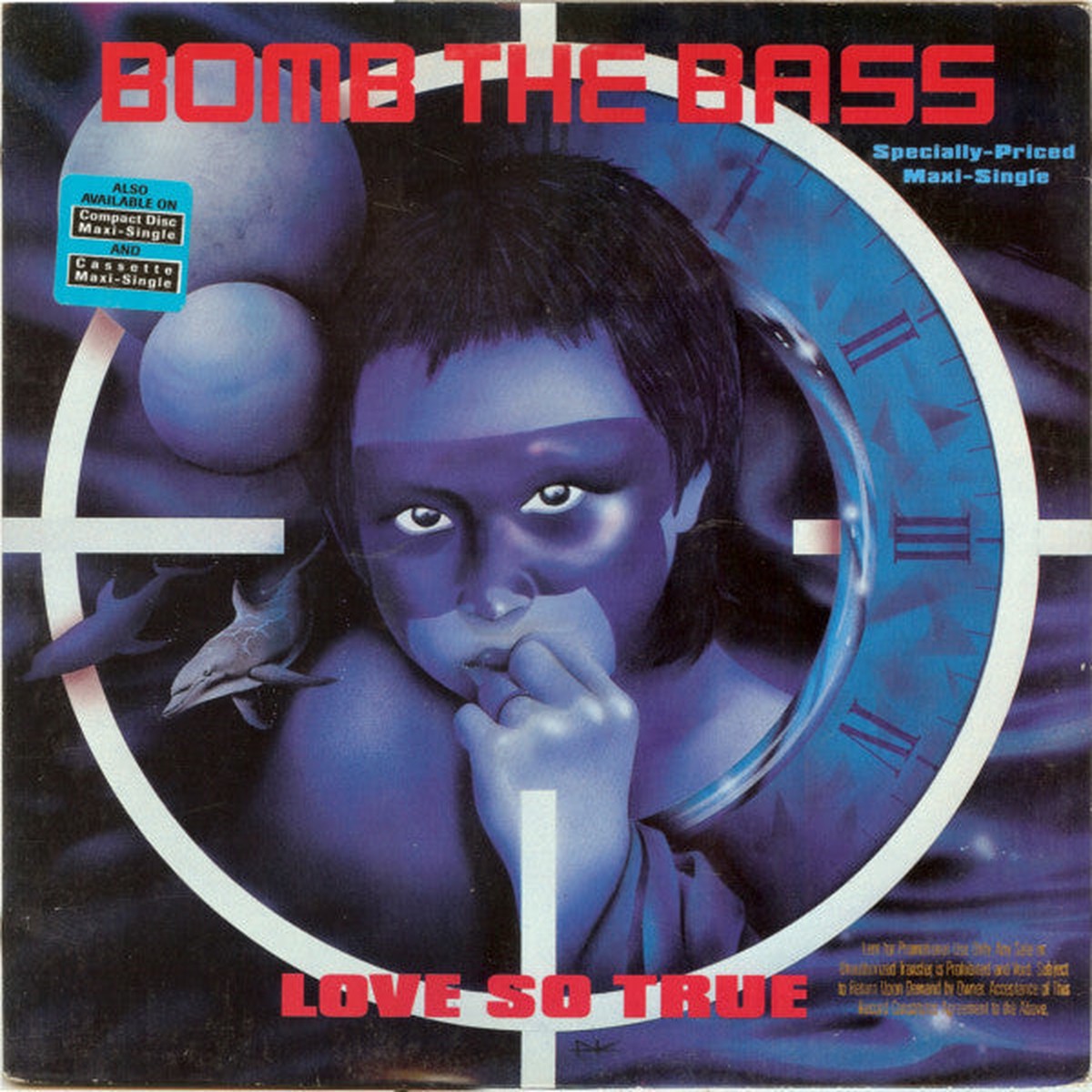 Bomb The Bass - Love So True (VG+)