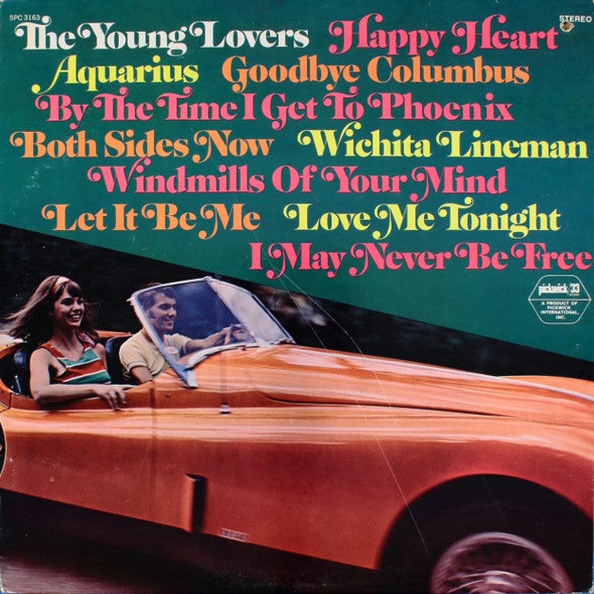Young Lovers - Happy Heart (Vinyl, VG)