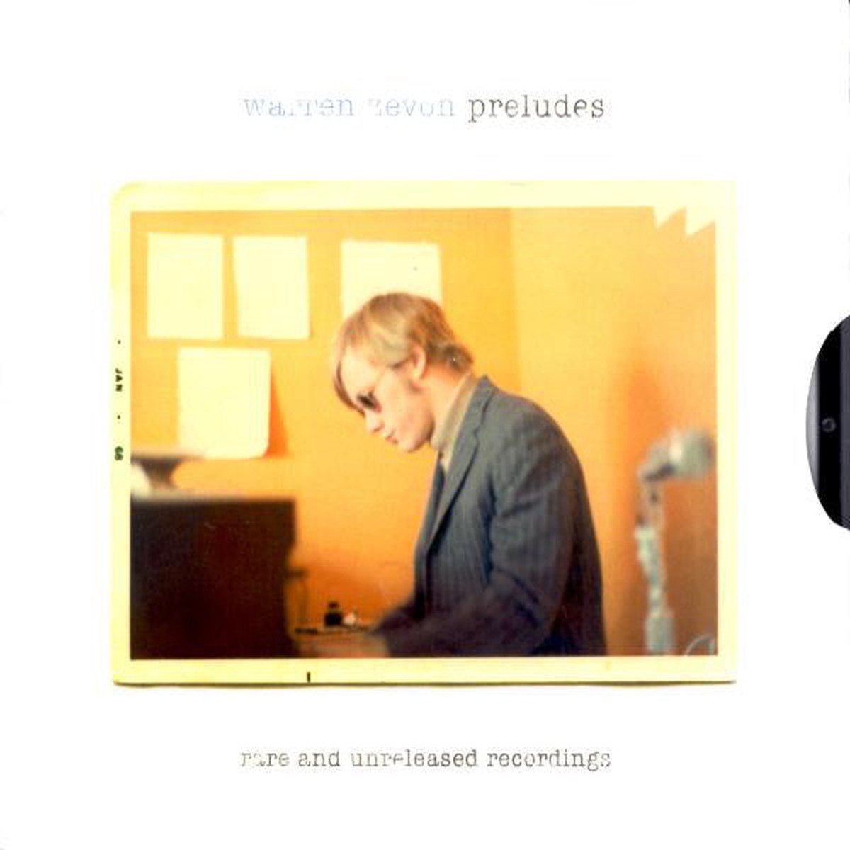 Zevon, Warren - Preludes: Rare And Unreleased Recordings (CD, VG+)
