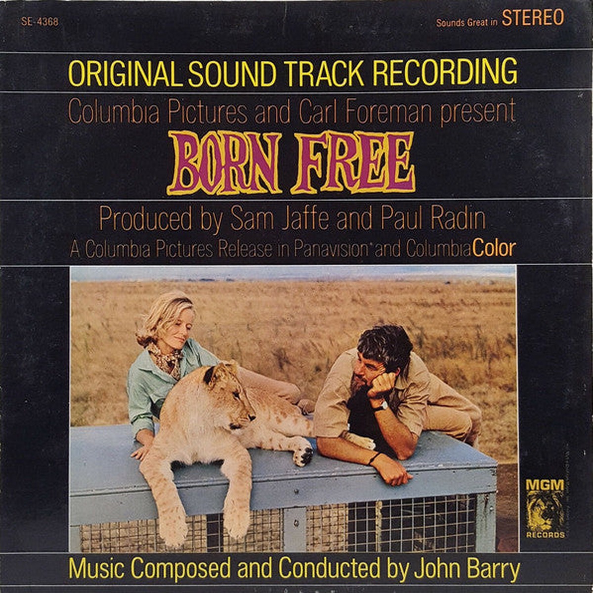 Born Free (Original Sound Track Recording) (Vinyl, VG+)