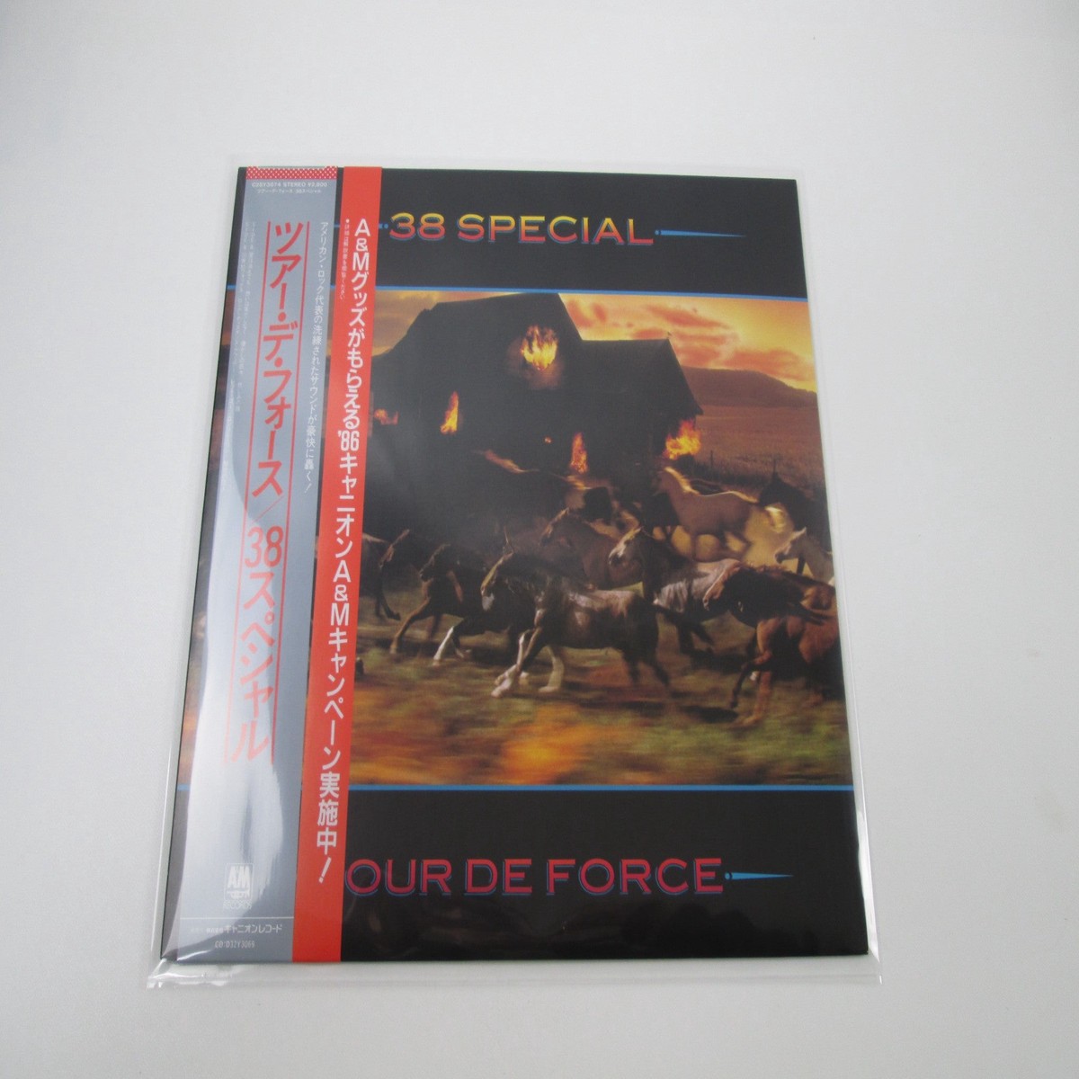 38 Special Tour De Force Promo C28Y 3074 with OBI Japan LP Vinyl