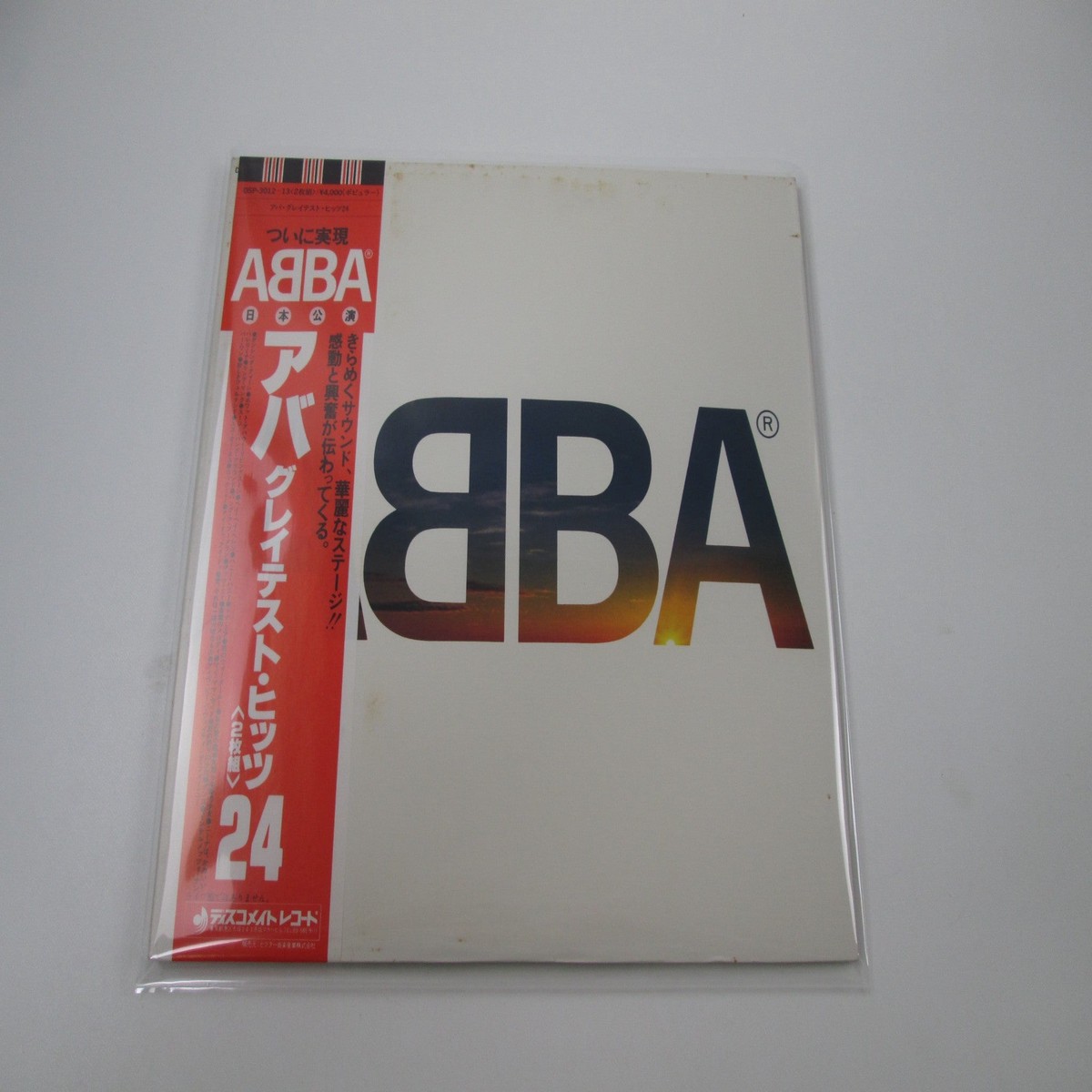 ABBA ABBA's Greatest Hits 24 DSP-3012,3 with OBI Japan LP Vinyl E