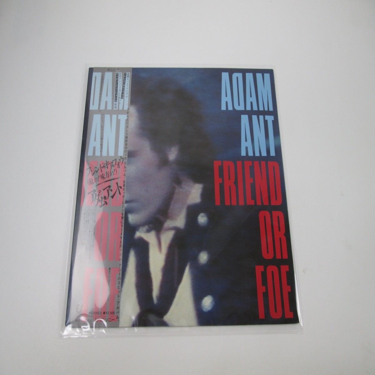 ADAM ANT FRIEND OR FOE EPIC 25 3P-398 with OBI Japan LP Vinyl