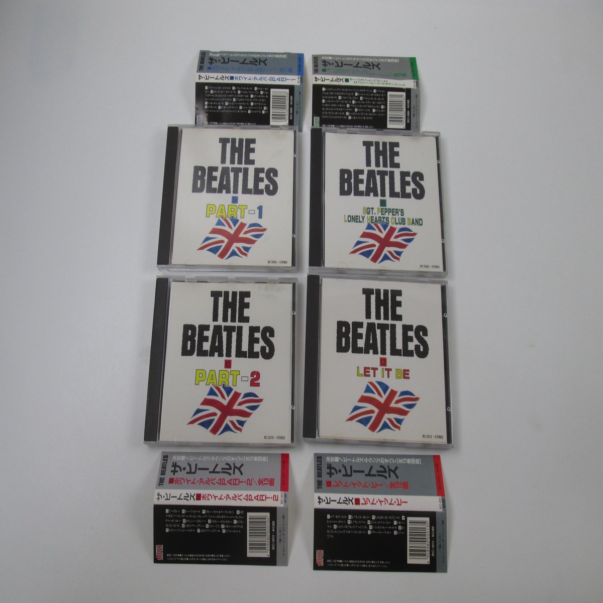 4 Beatles SET Music CD Japan Ver with OBI