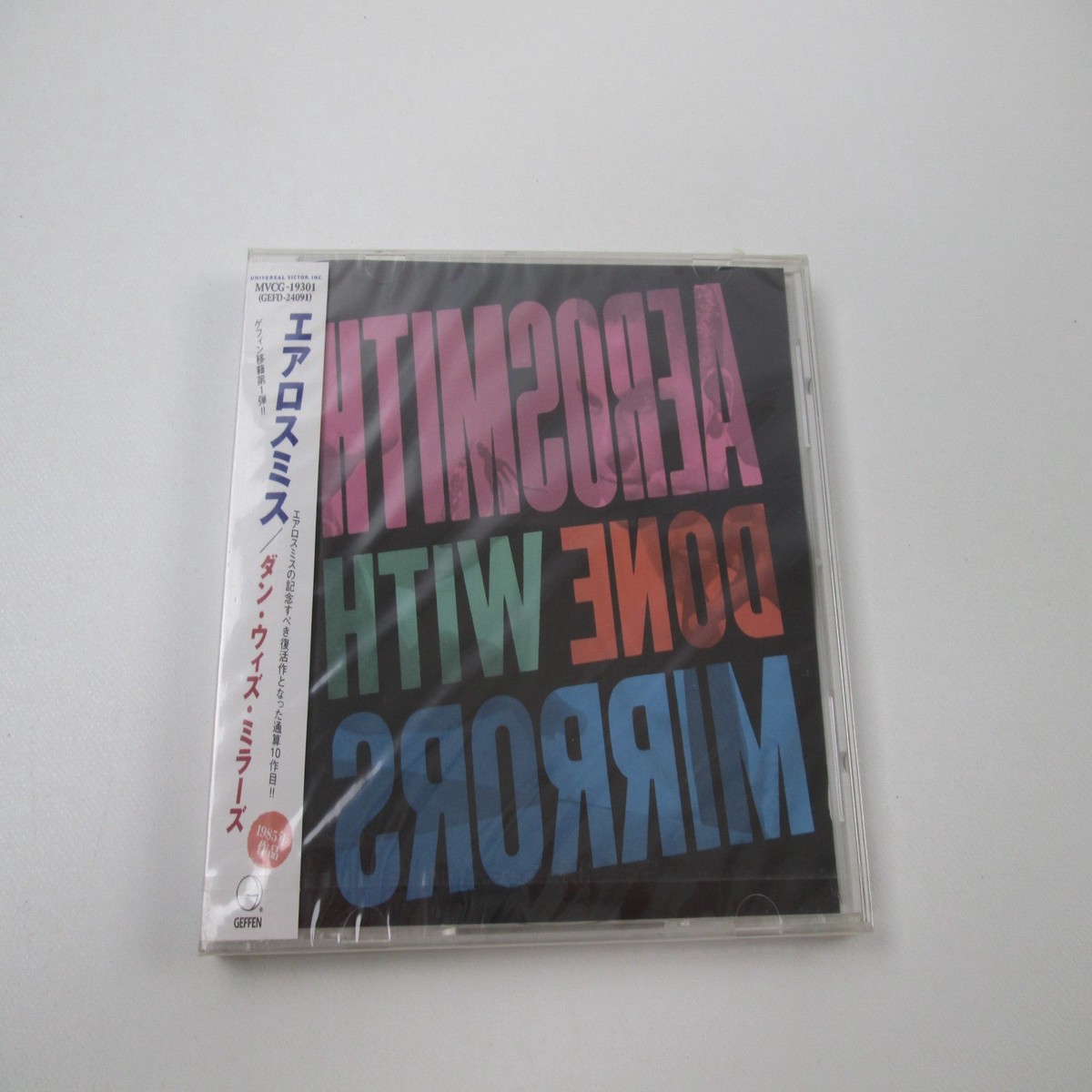 Aerosmith Done With Mirrors Sealed MVCG-19301 Music CD Japan Ver with OBI