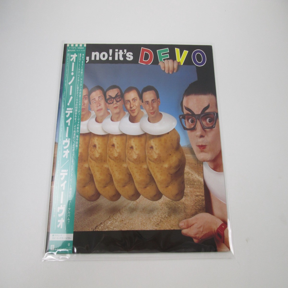 DEVO OH, NO IT'S WARNER P-11273 with OBI Japan LP Vinyl