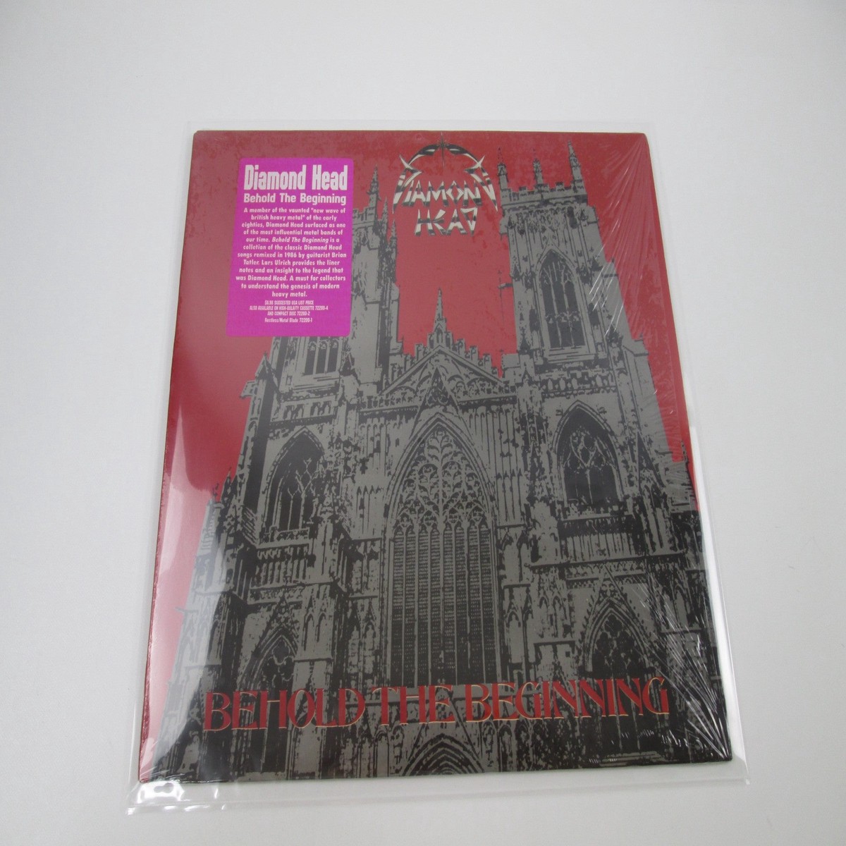 DIAMOND HEAD BEHOLD THE BEGINNING METAL BLADE 72200-1 LP Vinyl