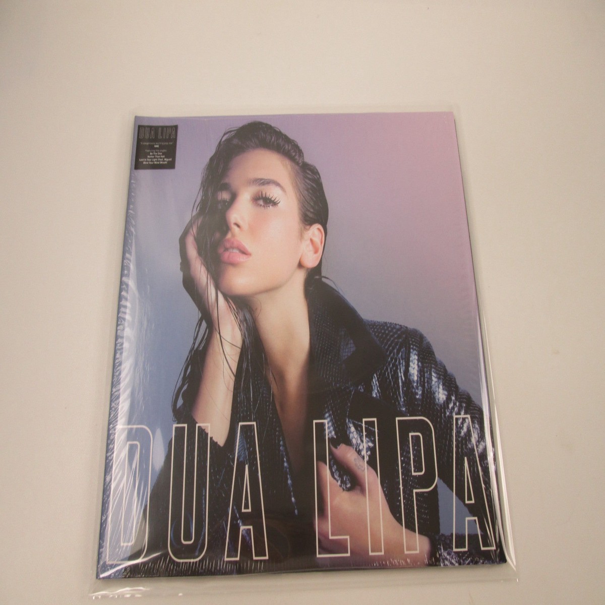 Dua Lipa Shrink Hype LP Vinyl