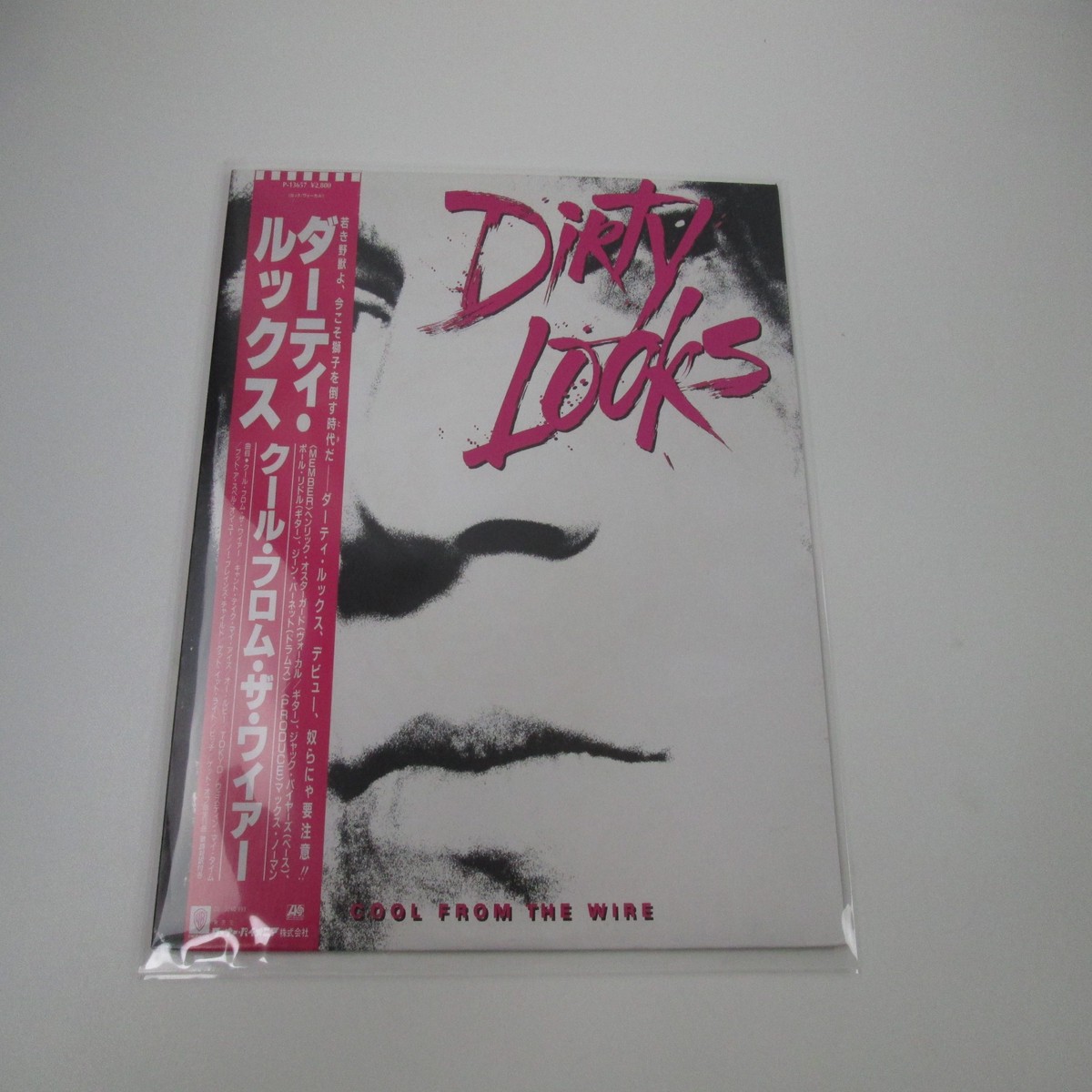 Dirty Looks Cool From The Wire Promo P-13657 with OBI Japan LP Vinyl