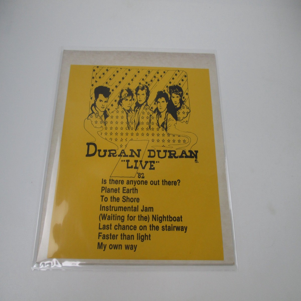 Duran Duran Live 82 LP Vinyl