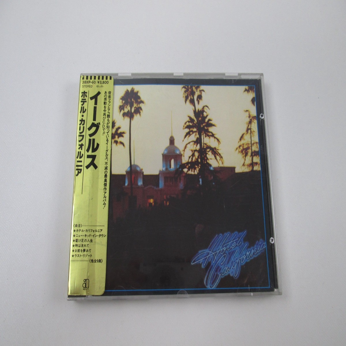 Eagles Hotel California 38XD-60 Music CD Japan Ver with OBI