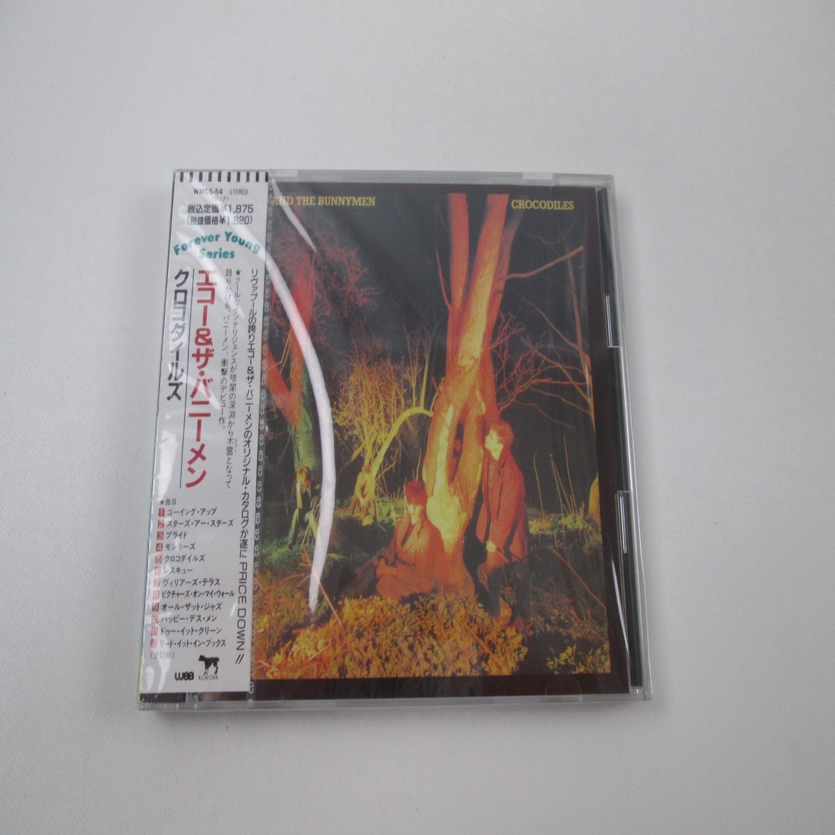 Echo And The Bunnymen Crocodiles Sealed WMC5-54 Music CD Japan Ver with OBI