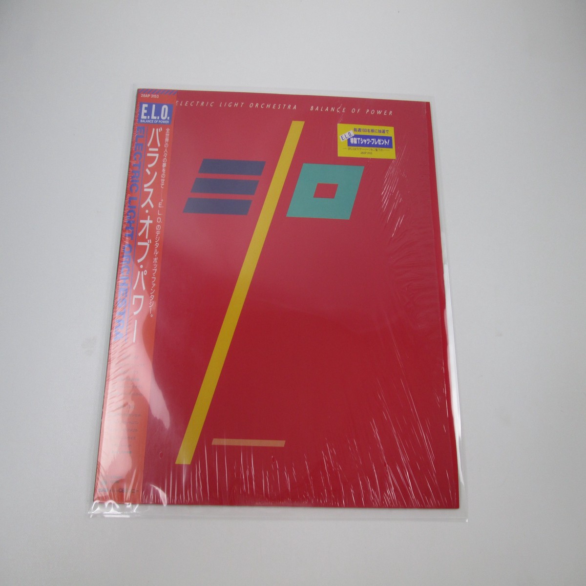ELECTRIC LIGHT ORCHESTRA BALANCE OF POWER 28AP 3153 OBI Hype Japan LP Vinyl