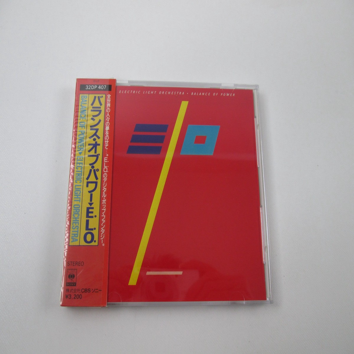 Electric Light Orchestra Balance Of Power Music 32DP-407 CD Japan Ver with OBI