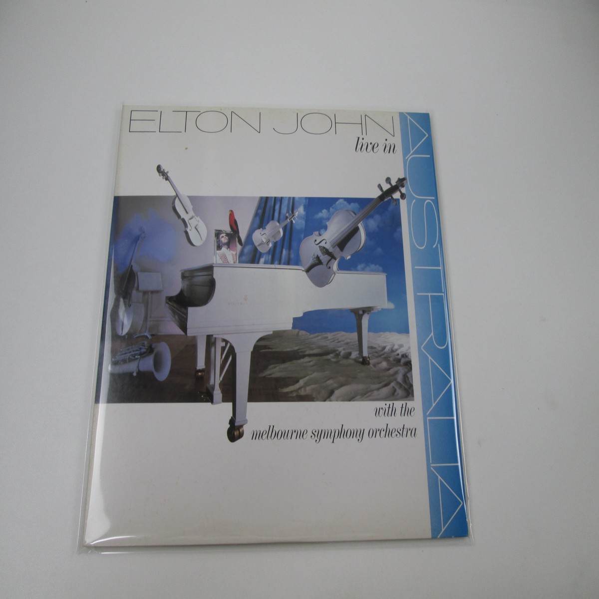 Elton John Live In Australia 17PP-14,5 No OBI Japan LP Vinyl