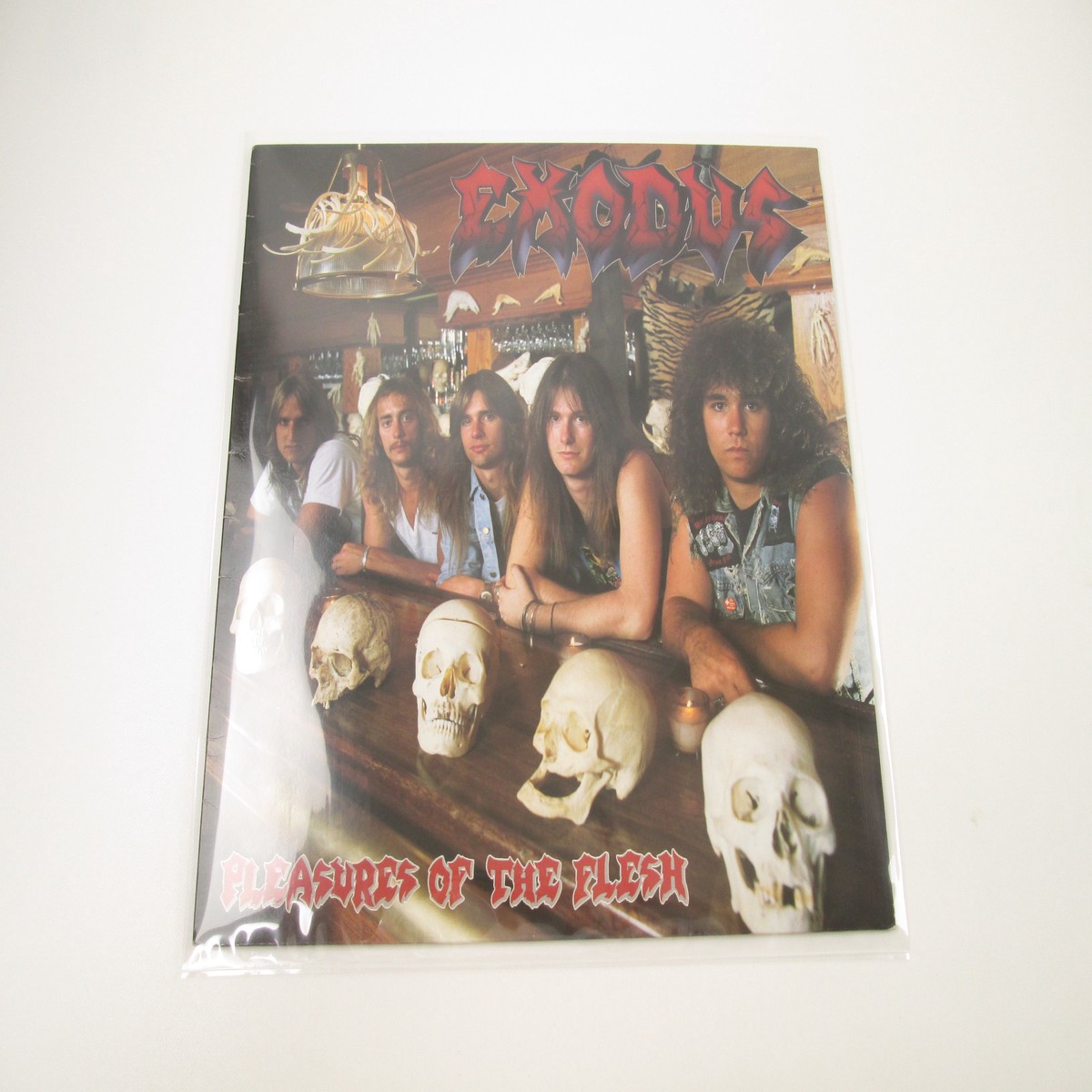 Exodus Pleasures Of The Flesh MFN 77 LP Vinyl