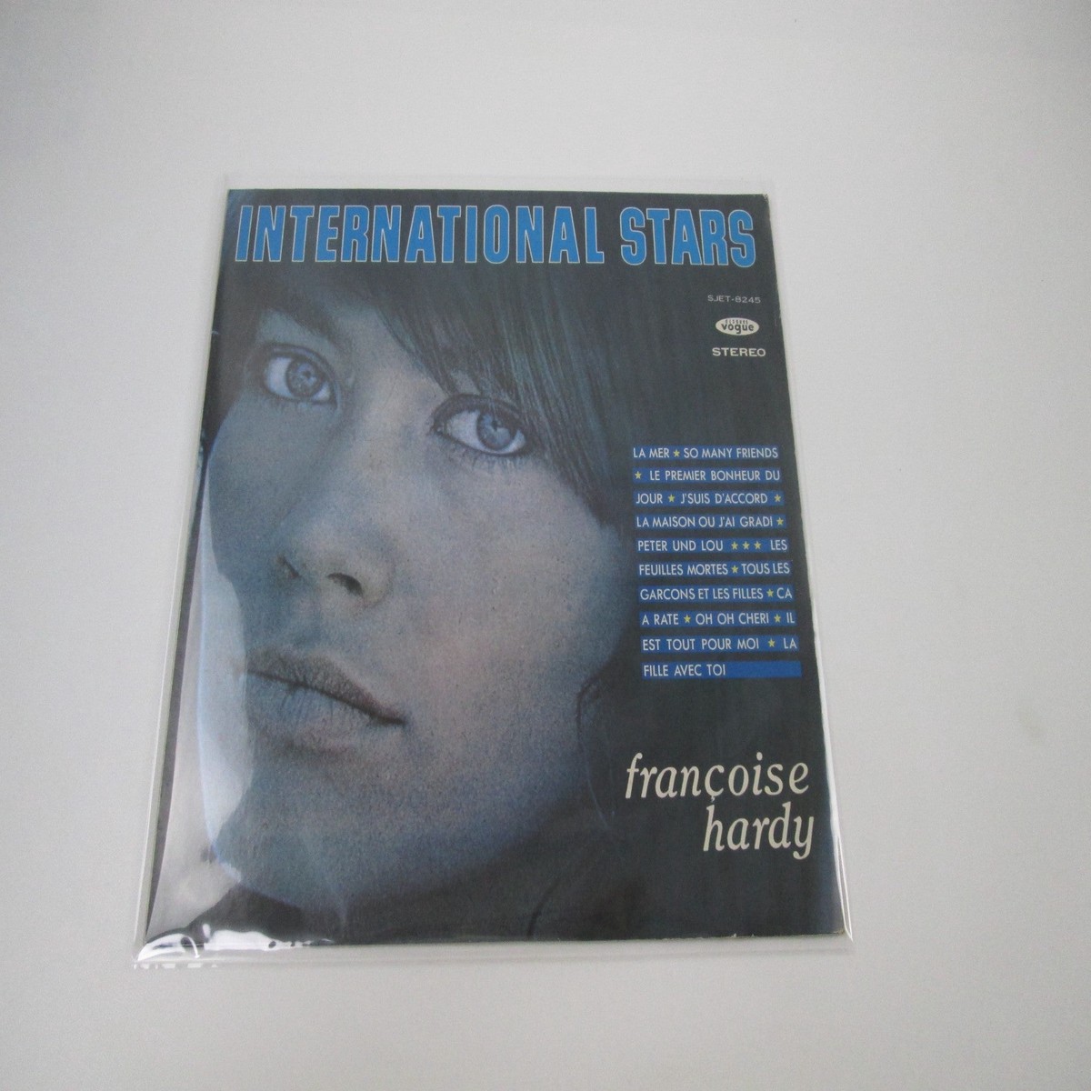 Franoise Hardy International Stars SJET-8245 without OBI Japan LP Vinyl