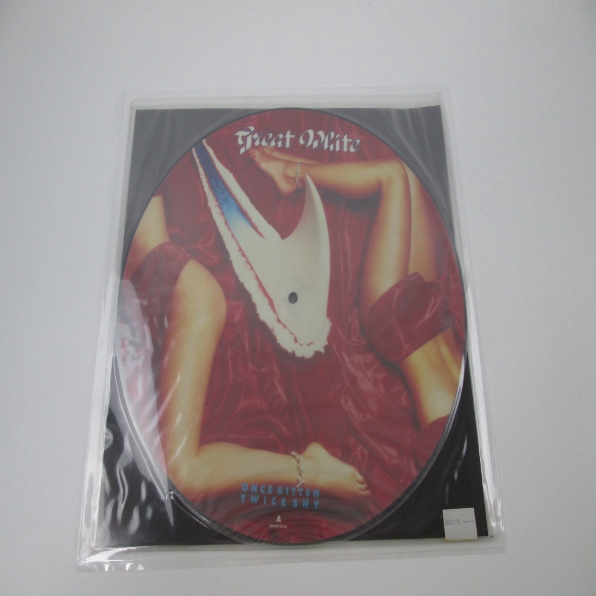 Great White Once Bitten Twice Shy Picture Disc 12 CLPD 532 LP Vinyl