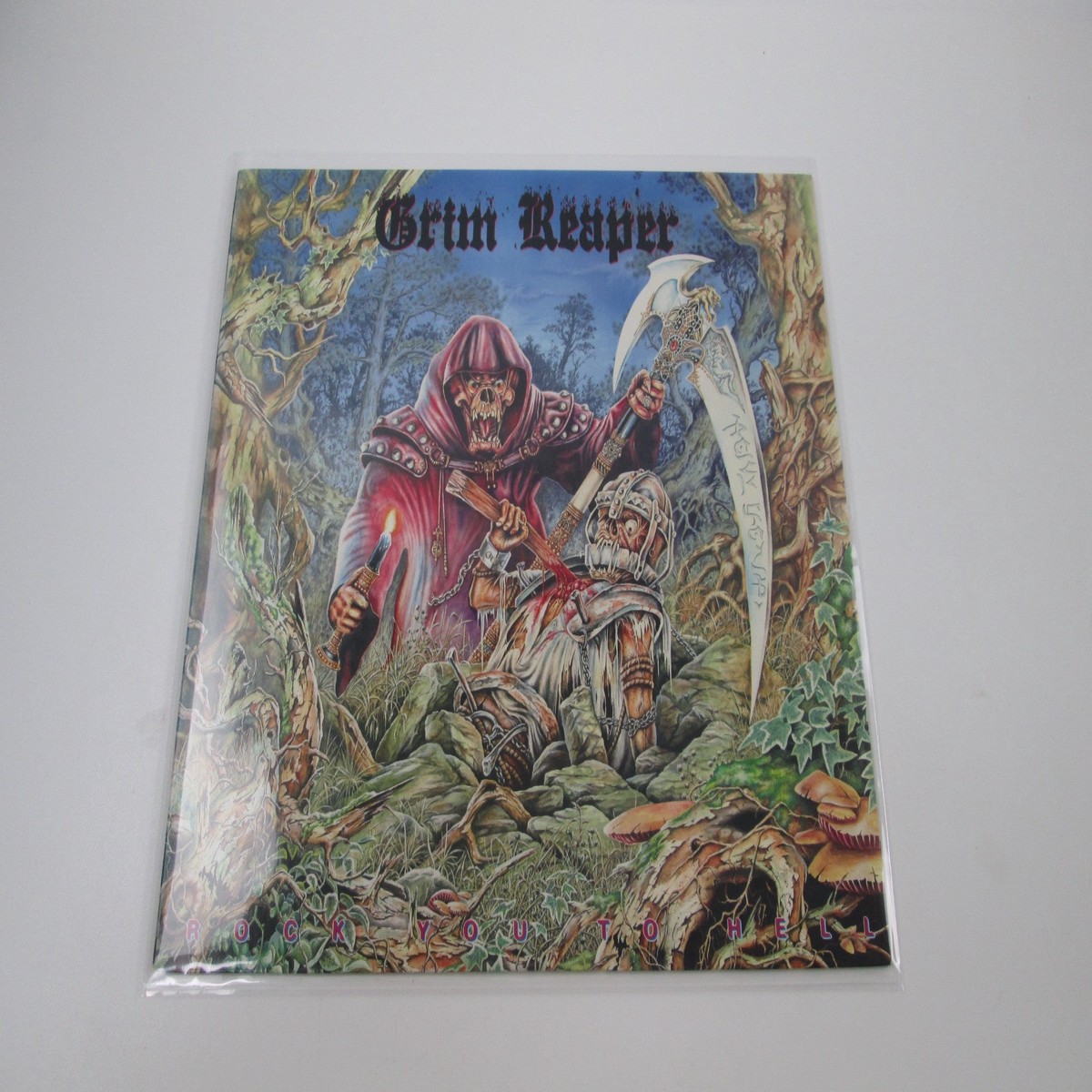 Grim Reaper Rock You To Hell 6250-1-R LP Vinyl
