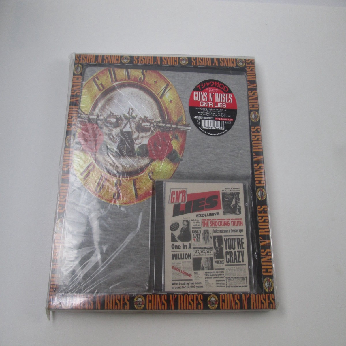 Guns N' Roses G N' R Lies Limited 37PZ-2400 Music CD Sealed Japan Ver Hype