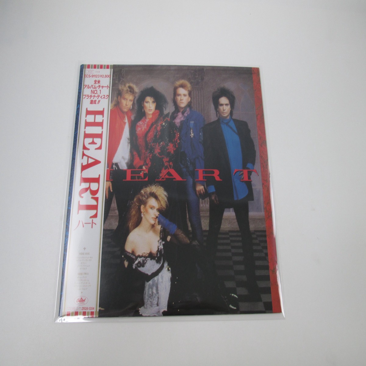 Heart Capitol Records ECS-91123 with OBI Japan LP Vinyl B