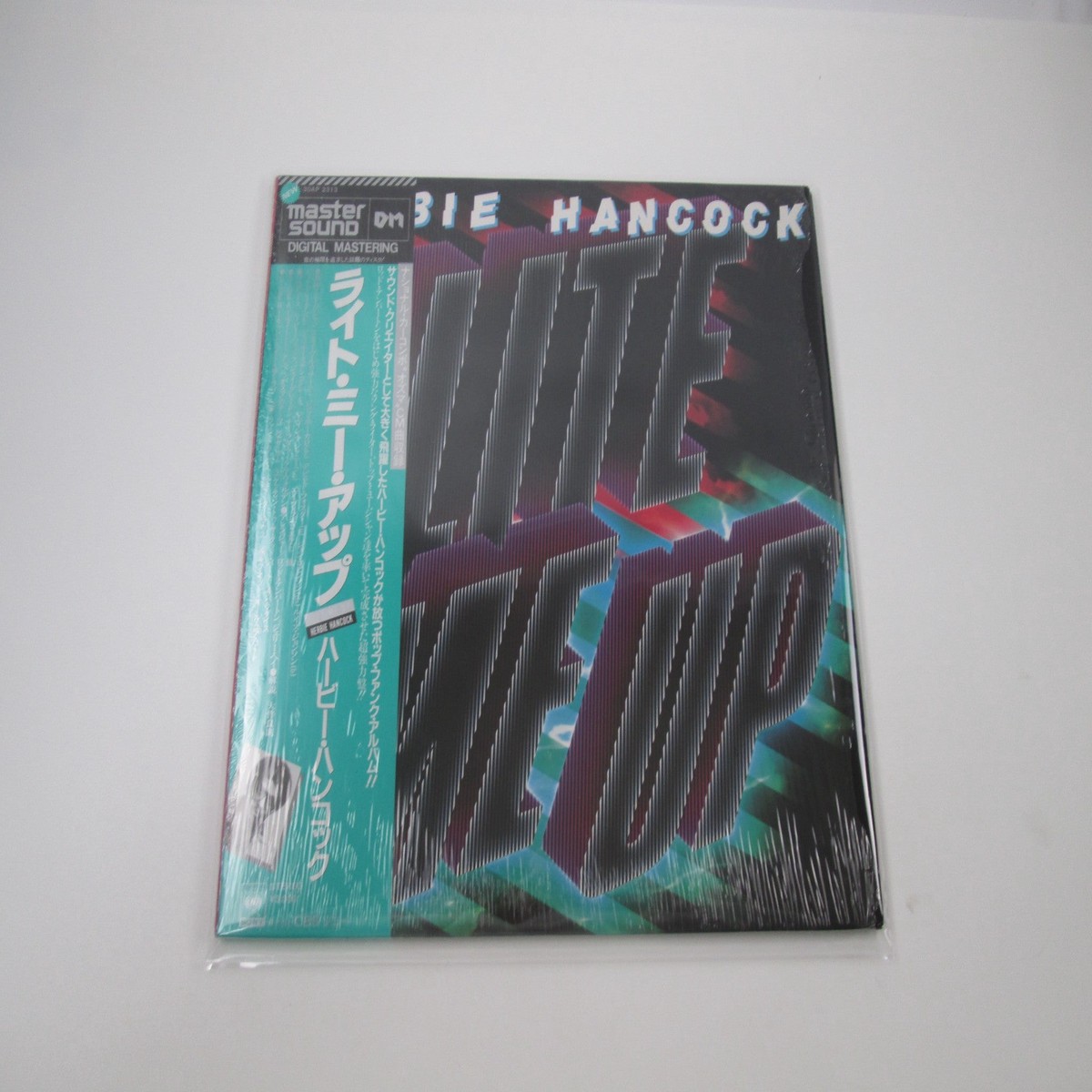 Herbie Hancock Lite Me Up 30AP 2313 with OBI Japan LP Vinyl