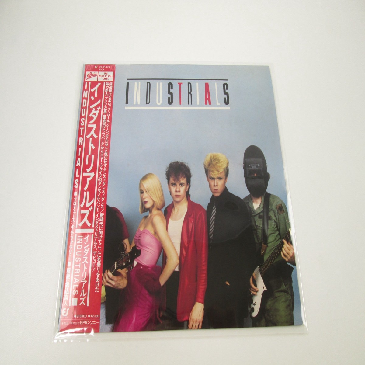 Industrials Promo Epic 25 3P-226 with OBI Japan LP Vinyl