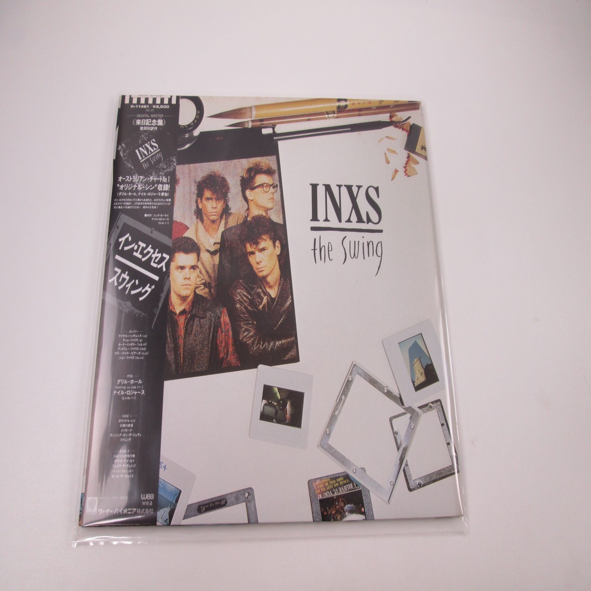 INXS THE SWING WEA P-11461 with OBI Japan LP Vinyl
