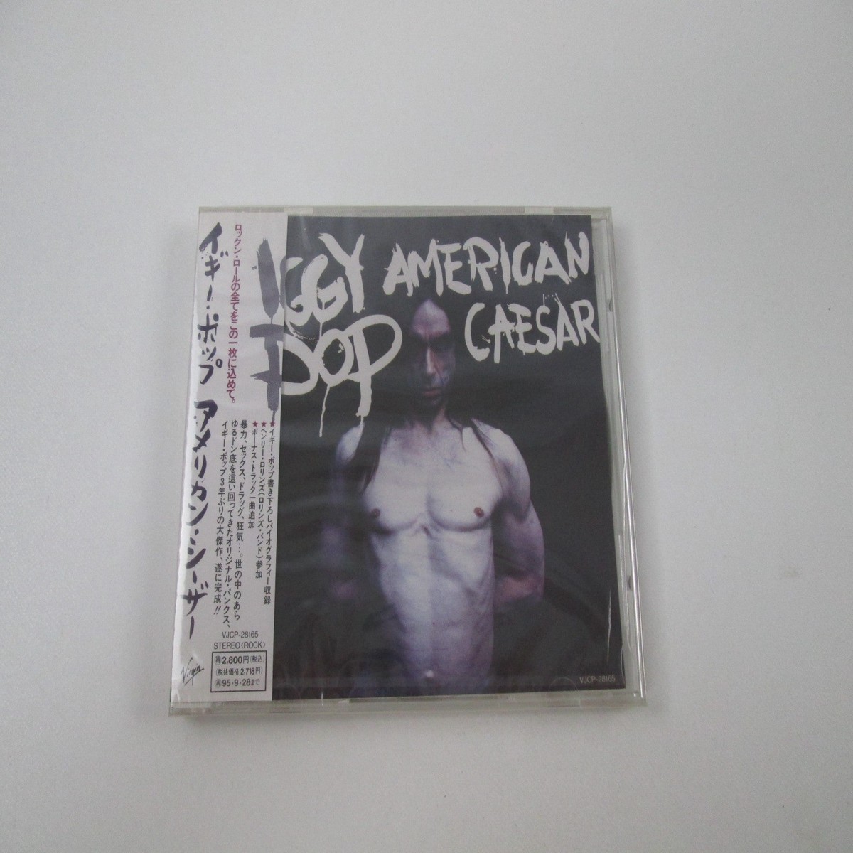 Iggy Pop American Caesar Promo Sealed VJCP-28165 Music CD Japan Ver with OBI
