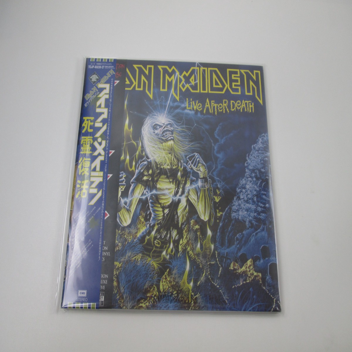 Iron Maiden Live After Death TOJP-60226,7 Sealed with OBI Japan LP Vinyl