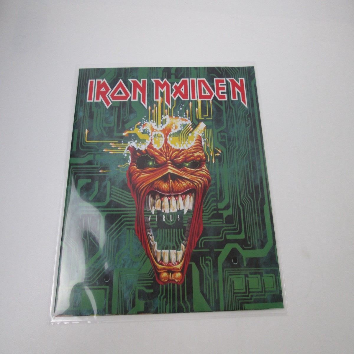 Iron Maiden Virus 12 EMP 443 B LP Vinyl