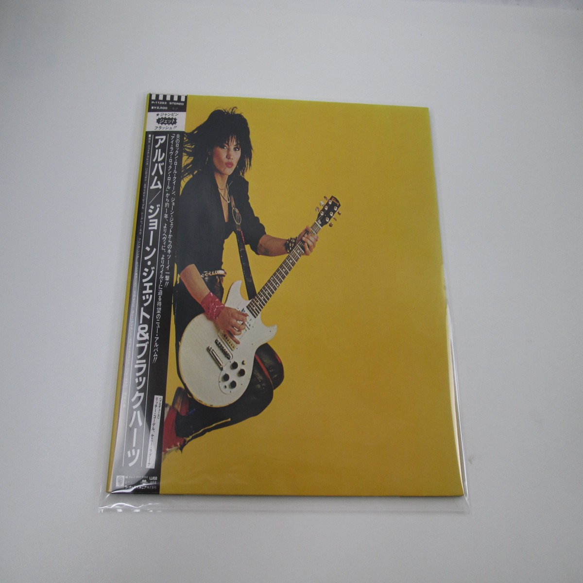 JOAN JETT & THE BLACKHEARTS ALBUM WEA P-11393 with OBI Japan VINYL LP