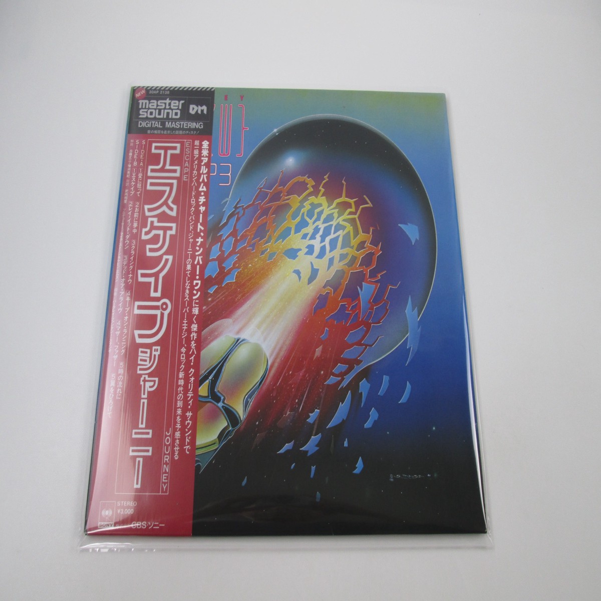 JOURNEY ESCAPE CBS/SONY 30AP 2138 with OBI Japan LP Vinyl