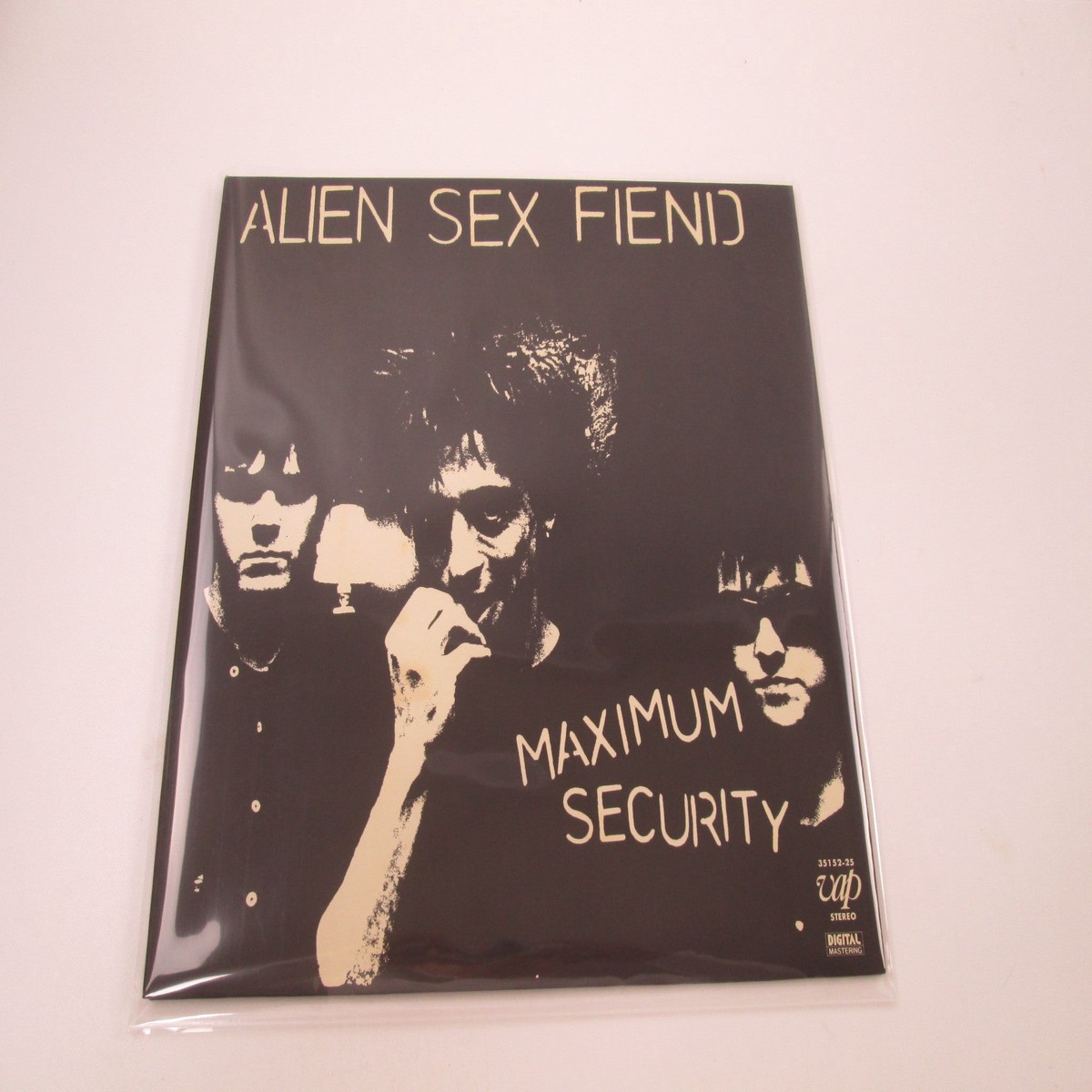 Alien Sex Fiend Maximum Security 35152-25 No OBI Japan LP Vinyl