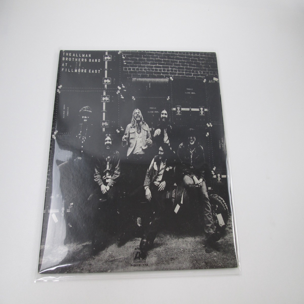ALLMAN BROTHERS BAND AT FILLMORE EAST P-5016,7A No OBI Japan LP Vinyl
