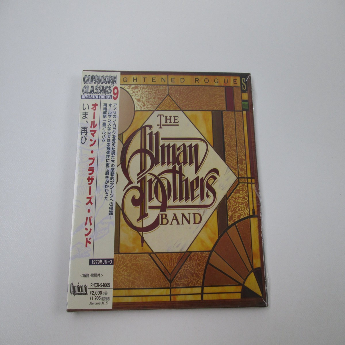Allman Brothers Band Enlightened Rogues Promo Seale PHCR Music CD Japan OBI