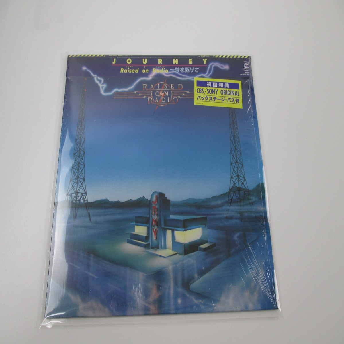 Journey Raised On Radio CBS/Sony 28AP 3177 with OBI Sticker Japan LP Vinyl