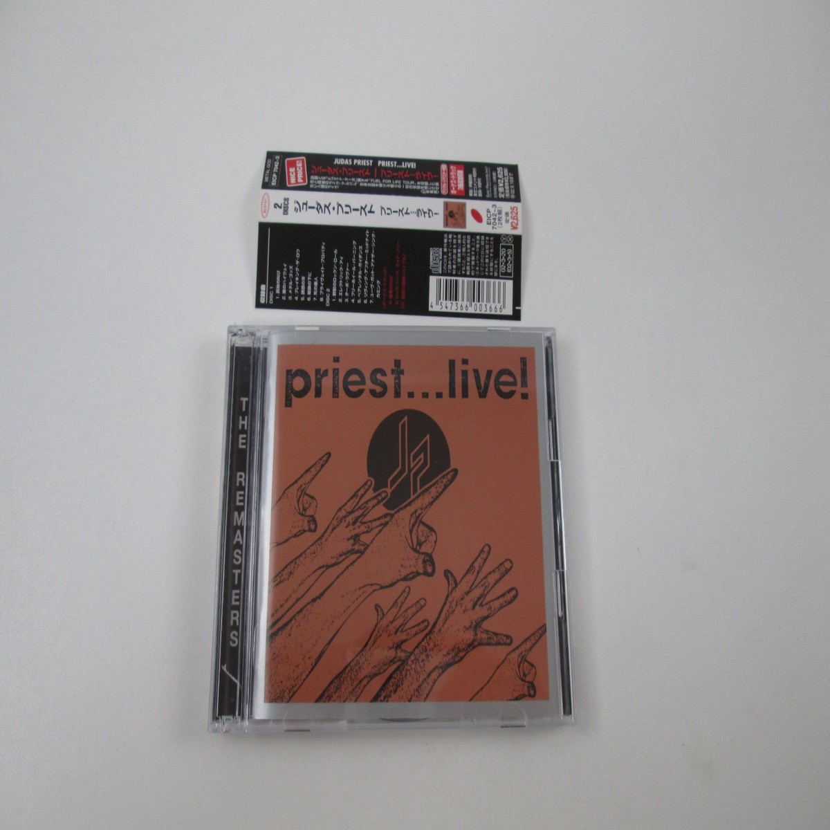 Judas Priest Priest... Live! Promo EICP-7042,3 Music CD Japan Ver with OBI