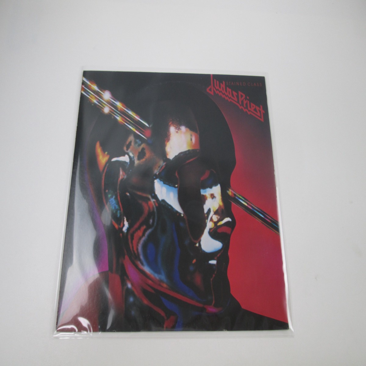 JUDAS PRIEST STAINED CLASS EPIC 25 3P-47 No OBI Japan LP Vinyl